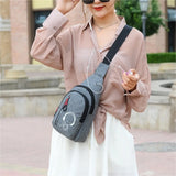 Nylon Chest Cross Bag Fanny Pack Waist Pack Sports Bags Handbag