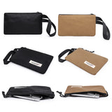 Canvas Man Clutch Phone Holder Envelope Bag Zipper Pouch