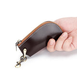 Leather Key Wallet Keyholder Keychain For Men Women