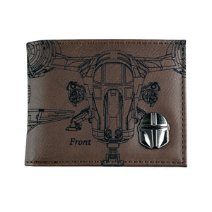 Mandalorian Wallet Men's Purse Women's Carteras Para Mujer