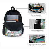 Maneki Plants Backpacks Men Women Travel Child Feminina Backpack