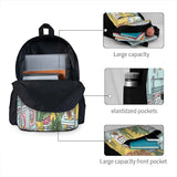 Maneki Wash Green Backpacks Men's Waterproof Backpack