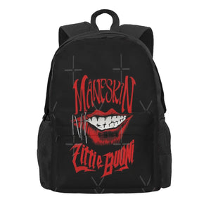 Maneskin Backpack Men's Women's Anime Student Bag