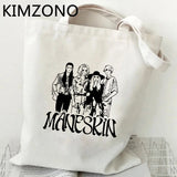 Maneskin shopping bag handbag eco shopper bolsa tote canvas bag tote