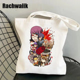 Tokyo Ghoul Tote Bag Harajuku Shopper Canvas Shoulder