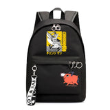 Chainsaw Man Backpack Girls School Bags Anime Harajuku Bookbag for Women