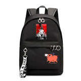 Chainsaw Man Backpack Girls School Bags Anime Harajuku Bookbag for Women