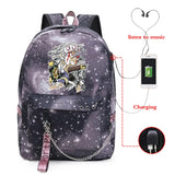 Demon Slayer Backpacks Multi-functional Large Capacity Street Bags