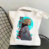 Tokyo Revengers Anime Gothic Tote Bag Canvas Shoulder Bag