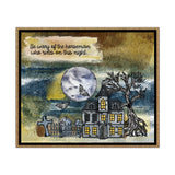 Mangocraft Halloween Castle Metal Cutting Dies & Clear Stamp Set