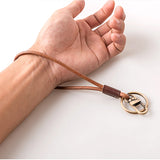 Retro Leather Unisex Car Keys Wallet Men Keyring Pouch Bag