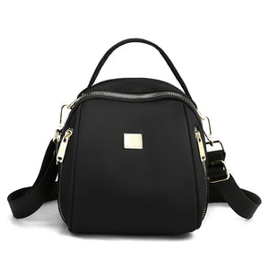 3 In 1 Nylon Backpack Casual Daypack for Women