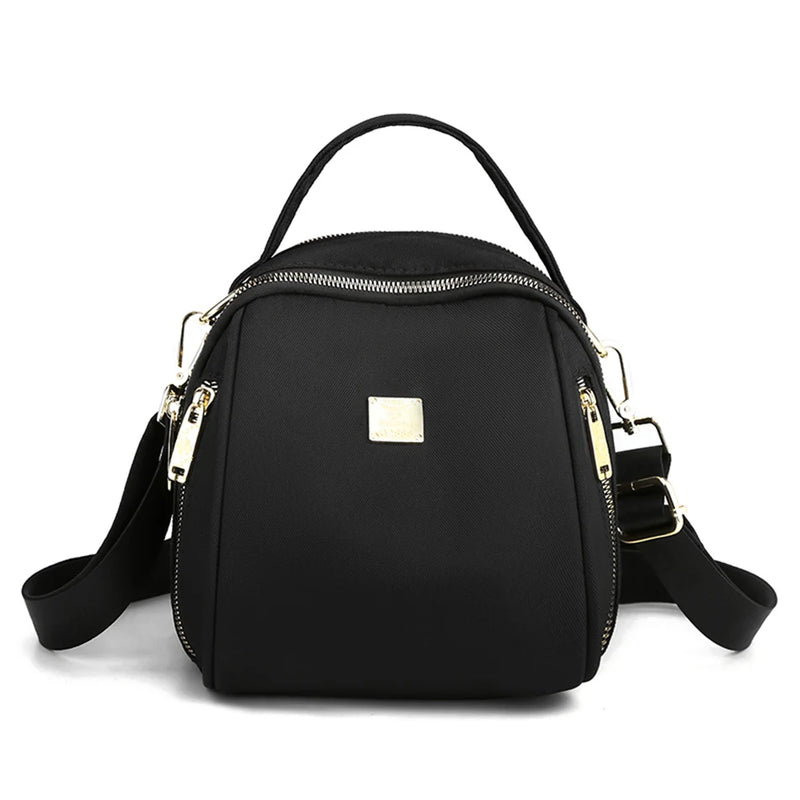 3 In 1 Nylon Backpack Casual Daypack for Women