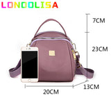 3 In 1 Nylon Backpack Casual Daypack for Women