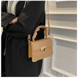 Maomao Small Square Bag Welt Lock Portable Square Bag