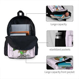 Prythian Map Backpack for Men and Women with Zip Pockets