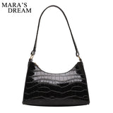 Mara's Dream 12 Color Shopping Bag Retro Totes Shoulder Bag Female PU Zipper