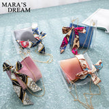 Mara's Dream Small PVC Shoulder Bag Women Crossbody Messenger Bucket Bag