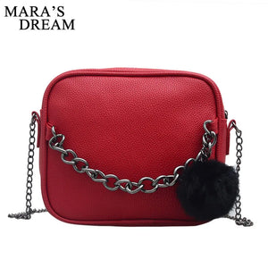 Mara's Dream Small Chain Women Bag PU Shoulder Crossbody Bag