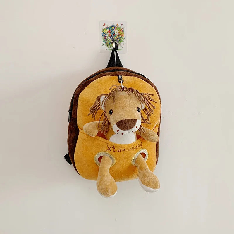 Mara's Dream 3D Animal Plush Backpack for Kids