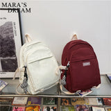 Mara's Waterproof Backpack for Women - Casual School Travel Knapsack