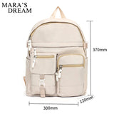 Mara's Dream Backpack Women Large Capacity Waterproof Oxford Cloth