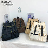 Mara's Dream Waterproof School Backpack Drawstring Shoulder Bag Women Men