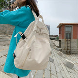 Mara's Dream Casual Canvas Women Backpack Large Schoolbag For Teenage Girls