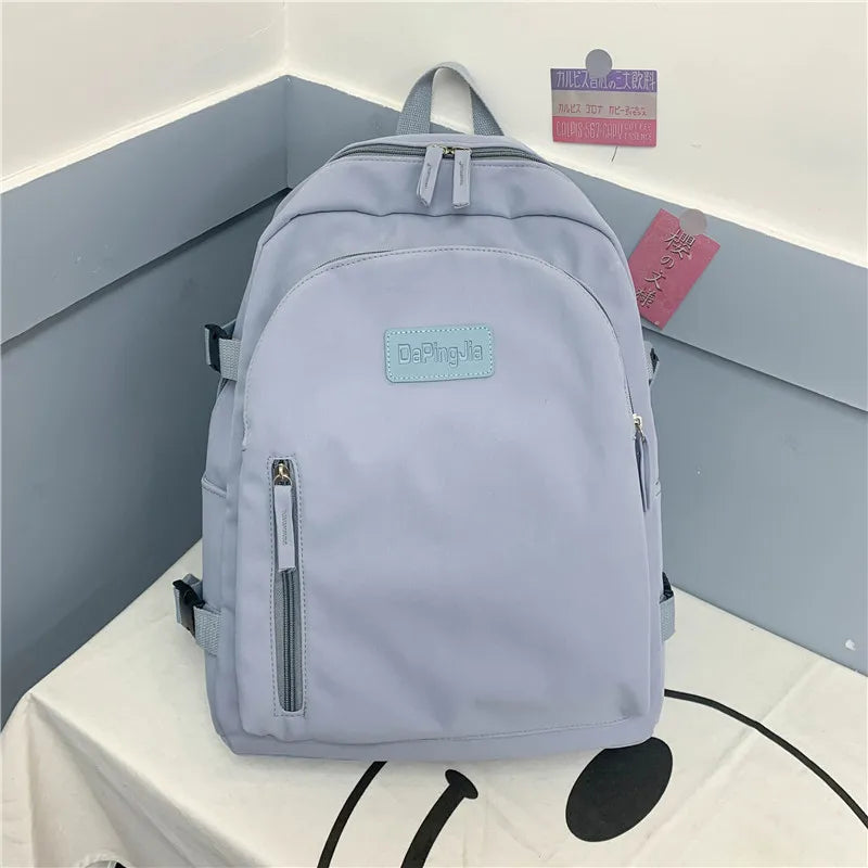 Mara's Dream Casual Canvas Women Backpack Large Schoolbag For Teenage Girls