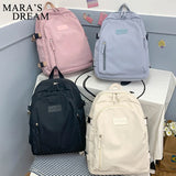 Mara's Dream Casual Canvas Women Backpack Large Schoolbag For Teenage Girls