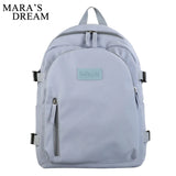 Mara's Dream Casual Canvas Women Backpack Large Schoolbag For Teenage Girls