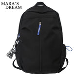 Mara's Dream Solid Backpack Women Laptop Bag Waterproof Large Capacity