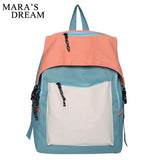 Mara's Dream Preppy Style School Bags High Nylon School Girl Backpack