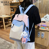 Mara's Dream Preppy Style School Bags High Nylon School Girl Backpack