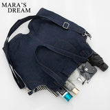 Mara's Dream Denim Jeans Shoulder Crossbody Bag Girl Totes For Women
