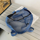 Mara's Dream Denim Shoulder Hand Bag for Women