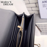 Women Wallet Long Purse Lock Clutch Bag
