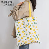 Mara's Dream Dual-use Shoulder Bag Cotton Linen Handbag