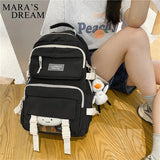 Mara's Dream Girl Laptop Student Backpack Women High Capacity Bag