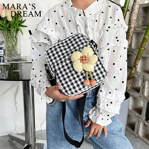 Mara's Dream Mobile Phone Bag Women Crossbody Bag Three-Dimensional Flowers
