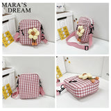 Mara's Dream Mobile Phone Bag Women Crossbody Bag Three-Dimensional Flowers