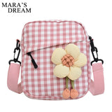 Mara's Dream Mobile Phone Bag Women Crossbody Bag Three-Dimensional Flowers