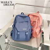 Mara's Dream Nylon Backpack for Junior High School Students