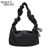 Mara's Dream Nylon Shoulder Bag Women Casual Shopper Bag High Literary Style