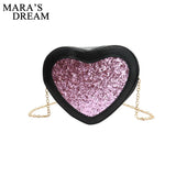 Mara's Dream Bling PU Leather Women Messenger Bag Crossbody Tote
