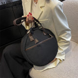 Mara's Dream Circular Tote Bag Retro Style