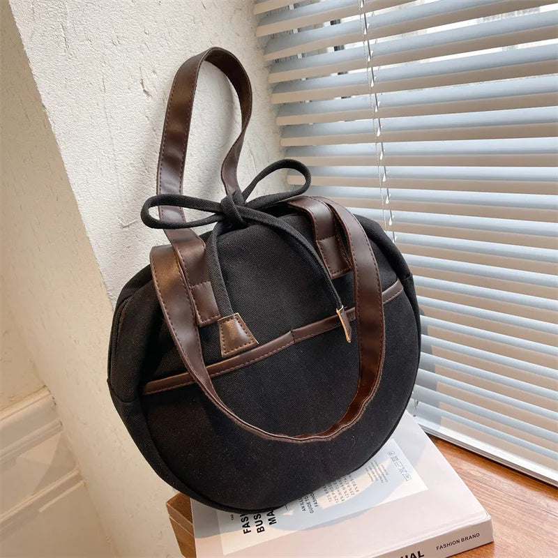 Mara's Dream Circular Tote Bag Retro Style