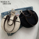 Mara's Dream Circular Tote Bag Retro Style