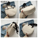 Mara's Dream Circular Tote Bag Retro Style