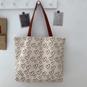 Mara's Dream Sweet Style INS Canvas Large Female Shoulder Bag